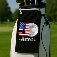 Apollo 11 50th Anniversary American Moon Landing Golf Towel