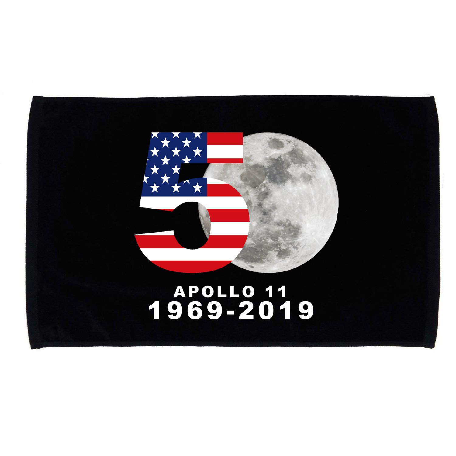 Apollo 11 50th Anniversary American Moon Landing Microfiber Hand Towel