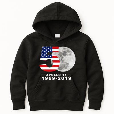Apollo 11 50th Anniversary American Moon Landing Kids Hoodie
