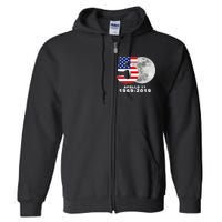 Apollo 11 50th Anniversary American Moon Landing Full Zip Hoodie