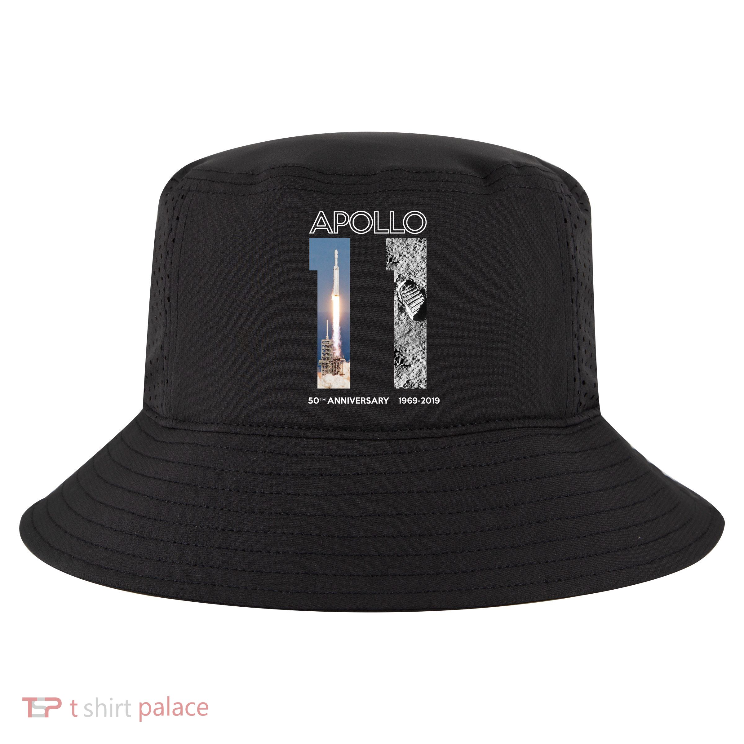 Apollo 11 50th Anniversary Design Cool Comfort Performance Bucket Hat