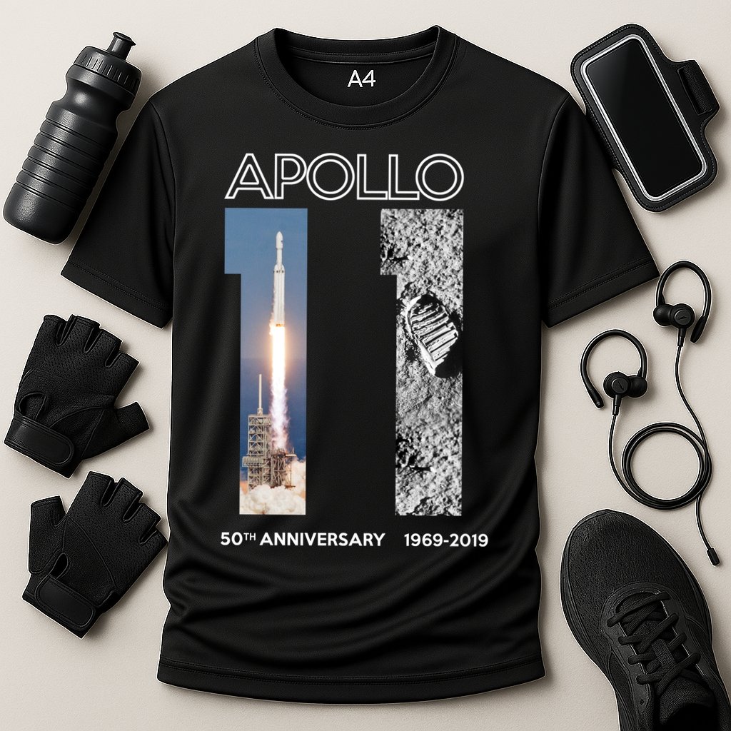 Apollo 11 50th Anniversary Design Performance Shirt