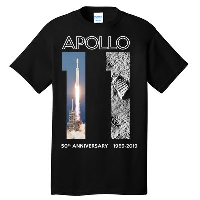 Apollo 11 50th Anniversary Design Tall T-Shirt