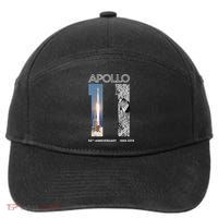 Apollo 11 50th Anniversary Design 7-Panel Snapback Hat