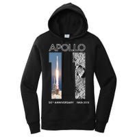 Apollo 11 50th Anniversary Design Women's Pullover Hoodie