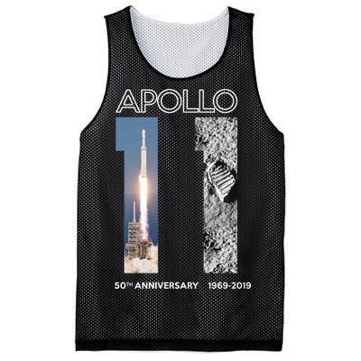 Apollo 11 50th Anniversary Design Mesh Reversible Basketball Jersey Tank