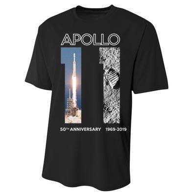 Apollo 11 50th Anniversary Design Performance Sprint T-Shirt