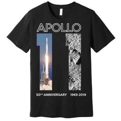 Apollo 11 50th Anniversary Design Premium T-Shirt