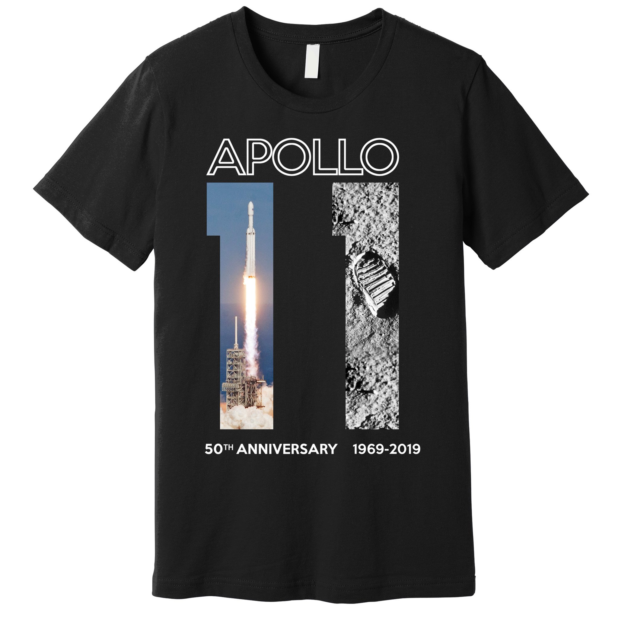 Apollo 11 50th Anniversary Design Premium T-Shirt