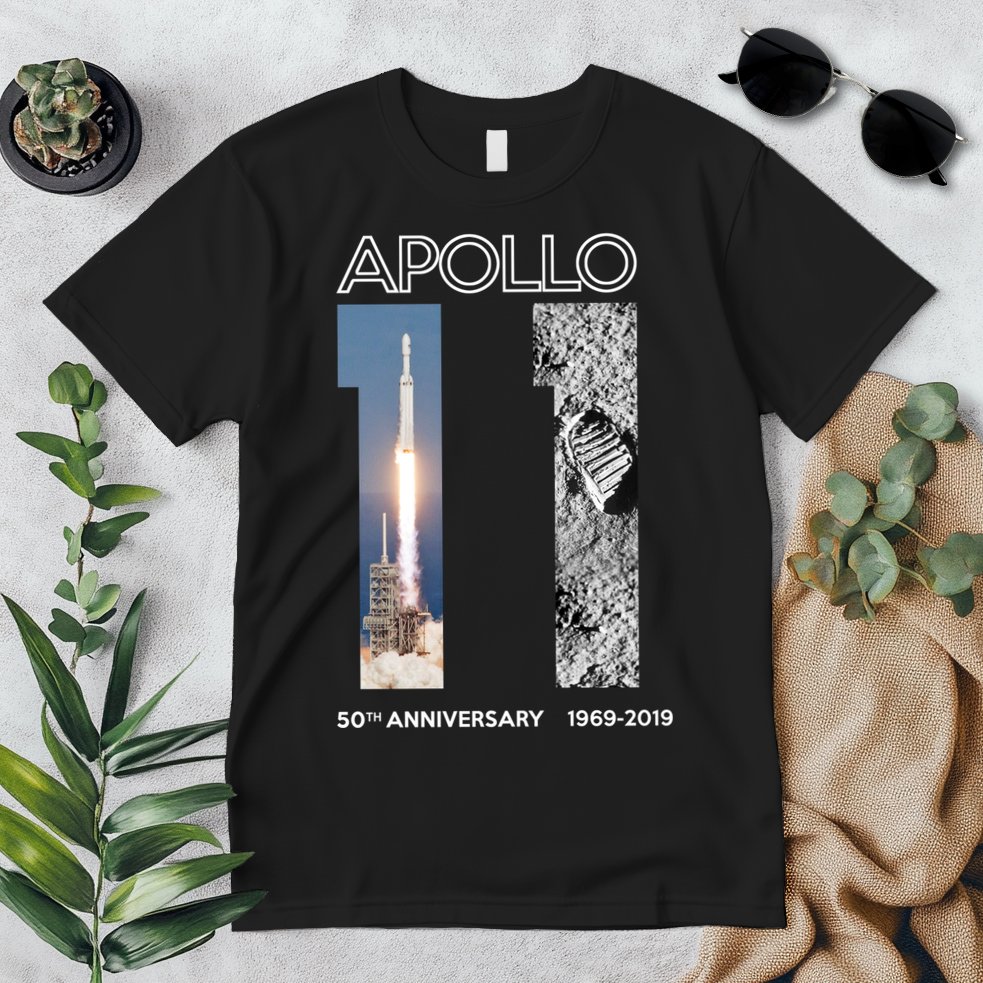 Apollo 11 50th Anniversary Design Premium T-Shirt