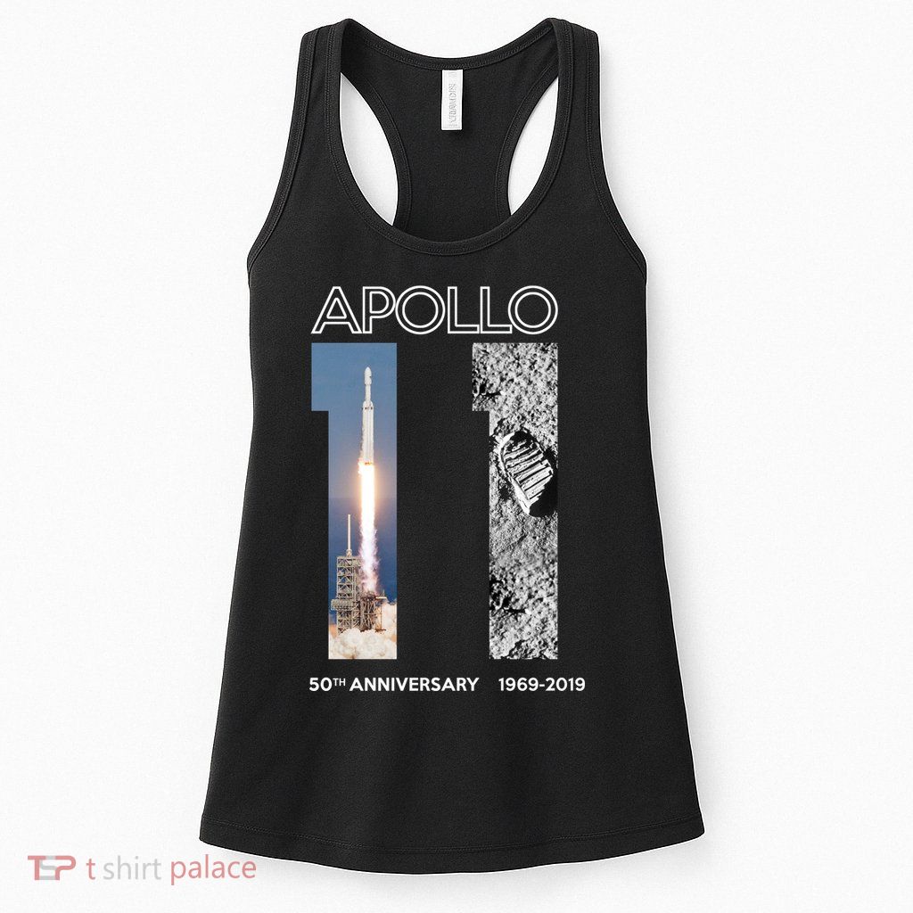 Apollo 11 50th Anniversary Design Womens Tank Top