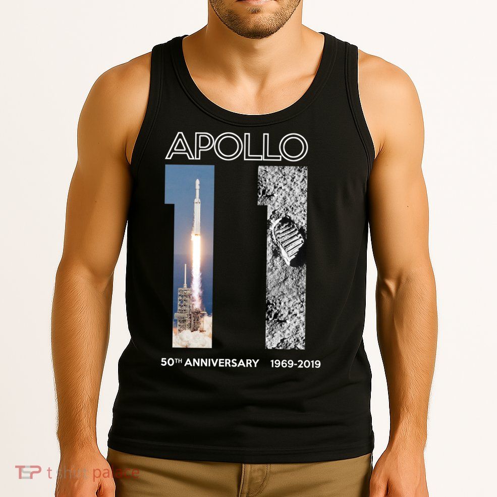 Apollo 11 50th Anniversary Design Tank Top