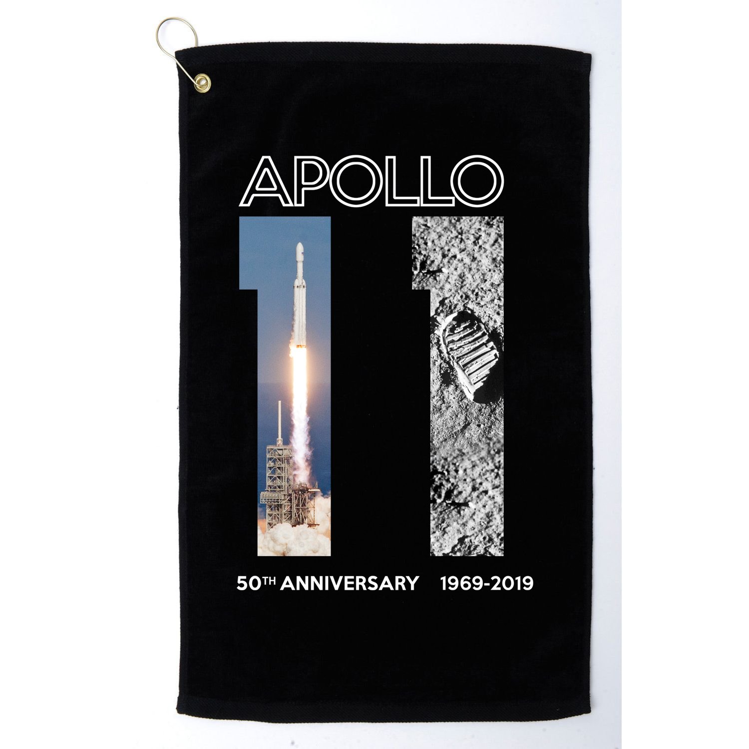 Apollo 11 50th Anniversary Design Golf Towel