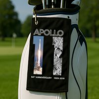 Apollo 11 50th Anniversary Design Golf Towel