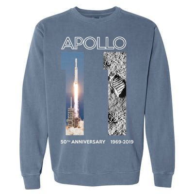 Apollo 11 50th Anniversary Design Garment-Dyed Sweatshirt