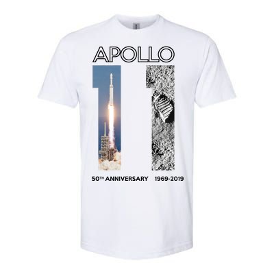 Apollo 11 50th Anniversary Design Softstyle CVC T-Shirt