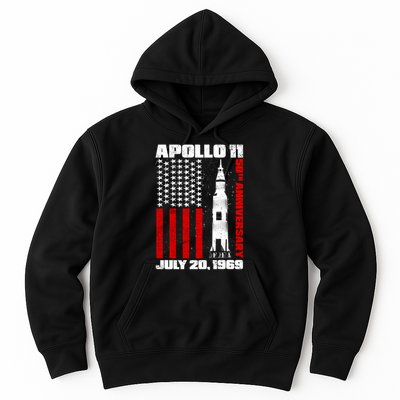 Apollo 11 50th Anniversary Flag Hoodie