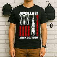 Apollo 11 50th Anniversary Flag T-Shirt