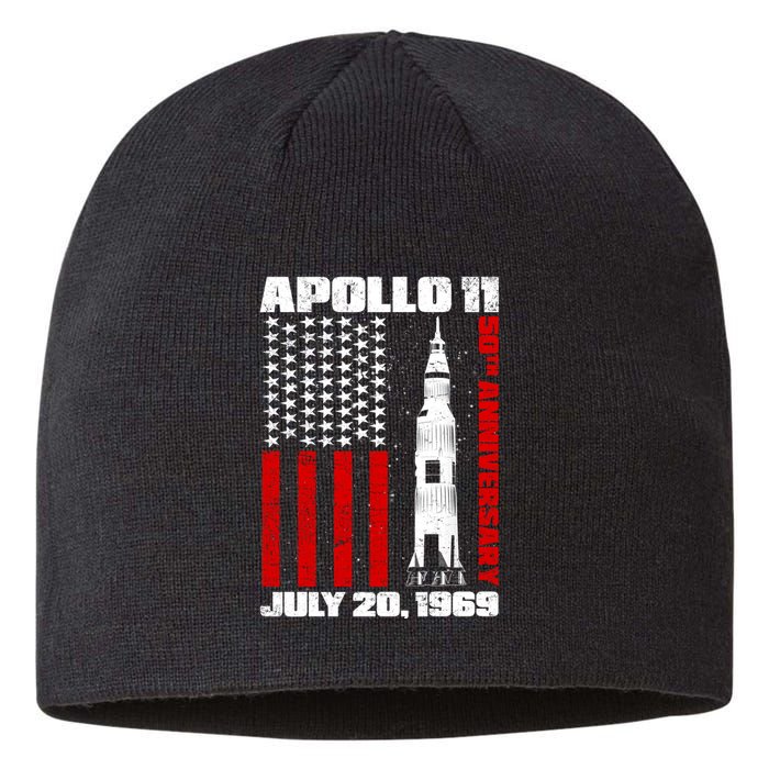 Apollo 11 50th Anniversary Flag Sustainable Beanie