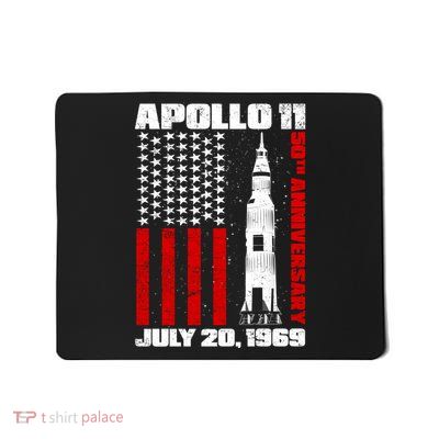 Apollo 11 50th Anniversary Flag Mousepad
