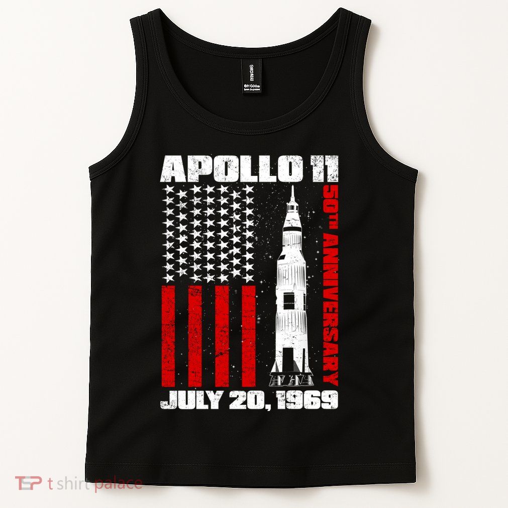 Apollo 11 50th Anniversary Flag Tank Top