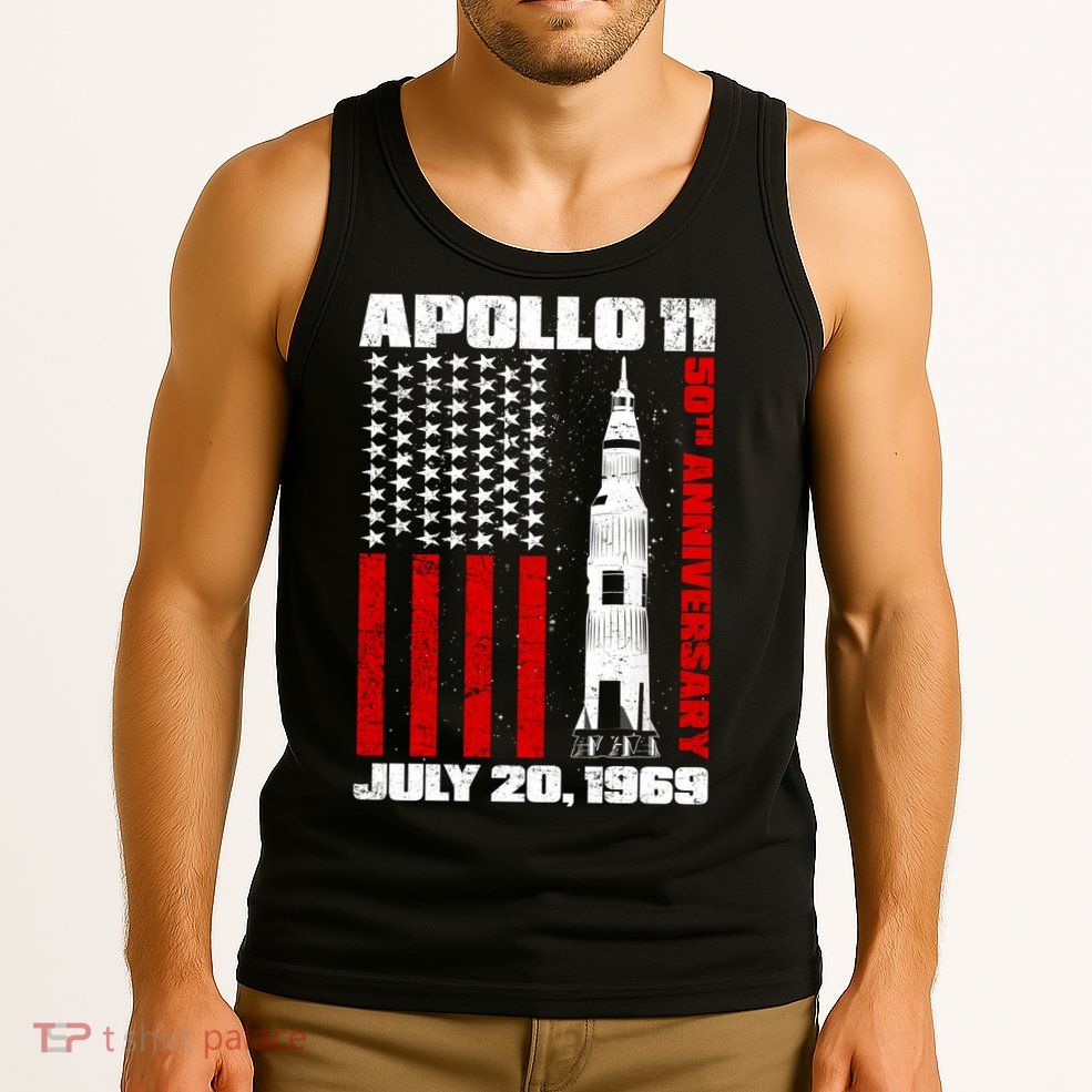 Apollo 11 50th Anniversary Flag Tank Top