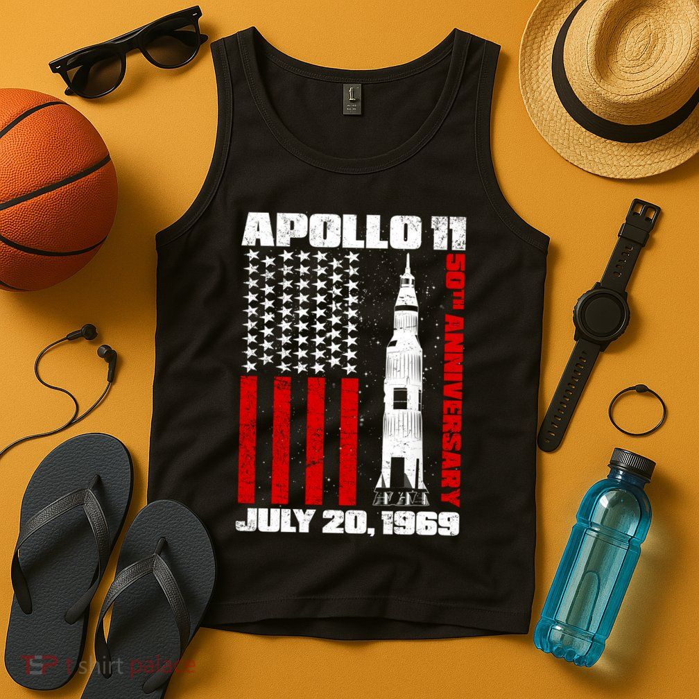Apollo 11 50th Anniversary Flag Tank Top