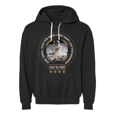 Apollo 11 50th Anniversary Moon Landing 1969-2019 Garment-Dyed Fleece Hoodie