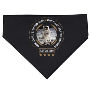 Apollo 11 50th Anniversary Moon Landing 1969-2019 USA-Made Doggie Bandana