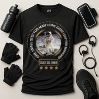 Apollo 11 50th Anniversary Moon Landing 1969-2019 Cooling Performance Crew T-Shirt