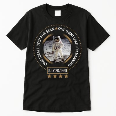 Apollo 11 50th Anniversary Moon Landing 1969-2019 Tall T-Shirt