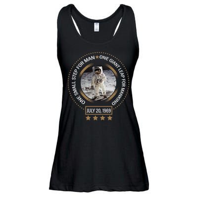 Apollo 11 50th Anniversary Moon Landing 1969-2019 Ladies Essential Flowy Tank