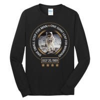 Apollo 11 50th Anniversary Moon Landing 1969-2019 Tall Long Sleeve T-Shirt