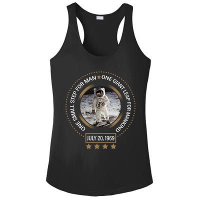 Apollo 11 50th Anniversary Moon Landing 1969-2019 Ladies PosiCharge Competitor Racerback Tank