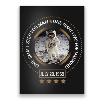 Apollo 11 50th Anniversary Moon Landing 1969-2019 Poster