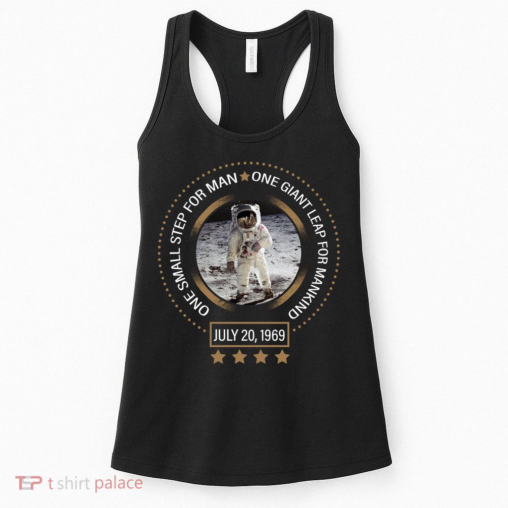 Apollo 11 50th Anniversary Moon Landing 1969-2019 Womens Tank Top