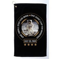 Apollo 11 50th Anniversary Moon Landing 1969-2019 Golf Towel