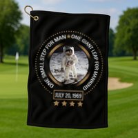 Apollo 11 50th Anniversary Moon Landing 1969-2019 Golf Towel