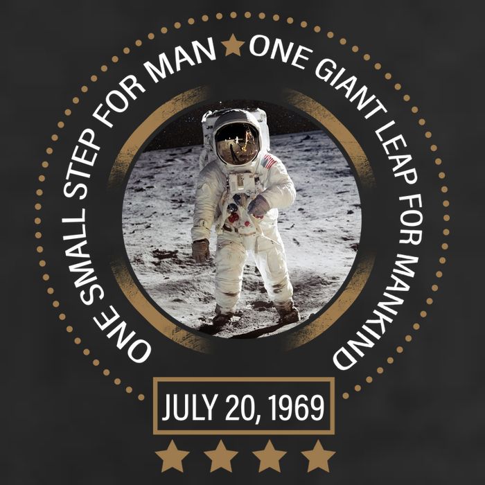Apollo 11 50th Anniversary Moon Landing 1969-2019 Golf Towel