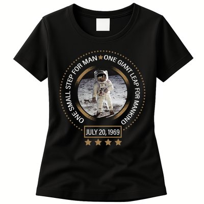 Apollo 11 50th Anniversary Moon Landing 1969-2019 Womens T-Shirt