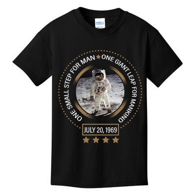 Apollo 11 50th Anniversary Moon Landing 1969-2019 Kids T-Shirt