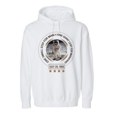 Apollo 11 50th Anniversary Moon Landing 1969-2019 Garment-Dyed Fleece Hoodie