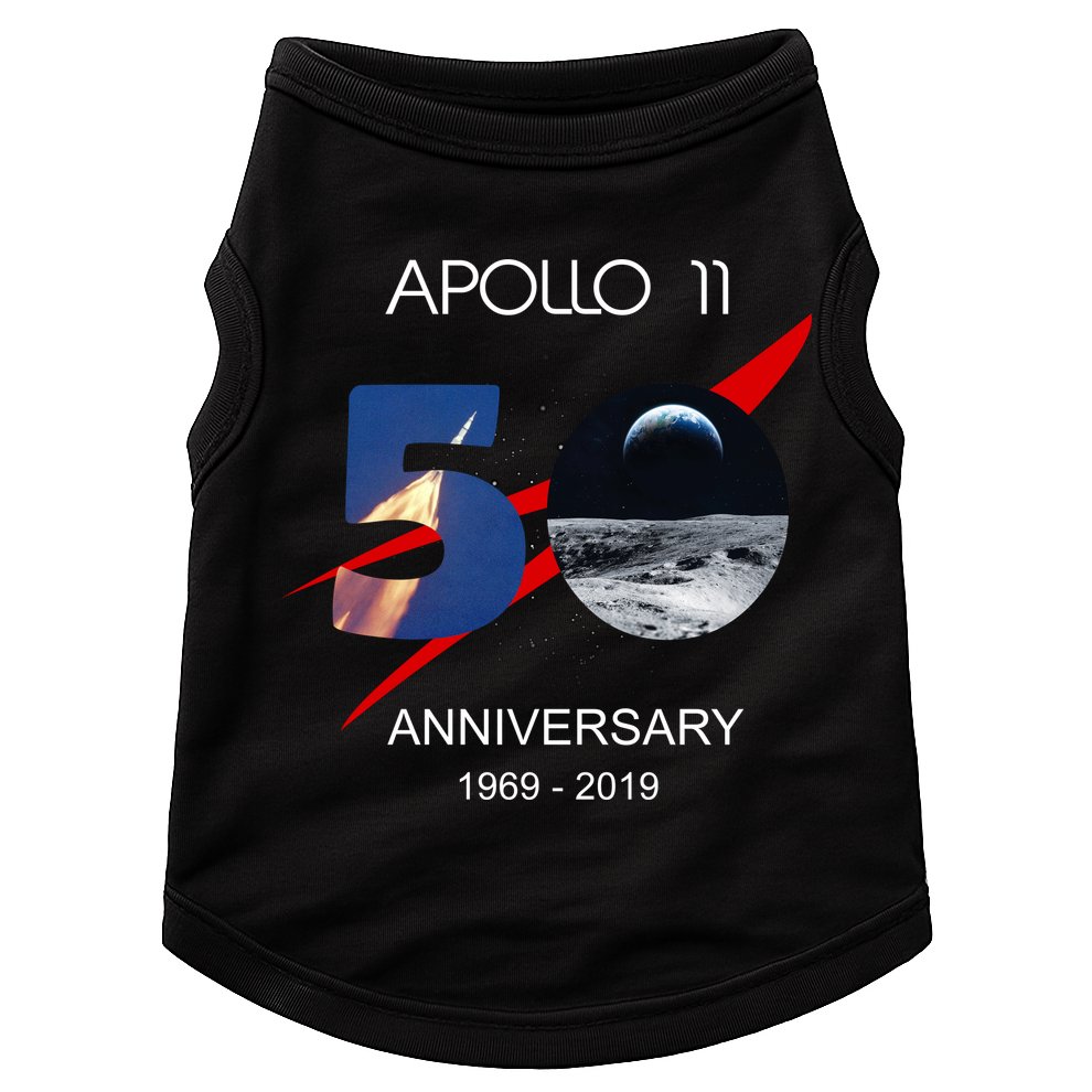 Apollo 11 50th Anniversary Moon Landing July 20 1969 Doggie Tank