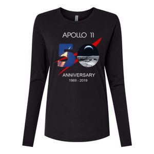 Apollo 11 50th Anniversary Moon Landing July 20 1969 Womens Cotton Relaxed Long Sleeve T-Shirt