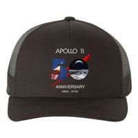 Apollo 11 50th Anniversary Moon Landing July 20 1969 Yupoong Adult 5-Panel Trucker Hat