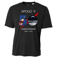 Apollo 11 50th Anniversary Moon Landing July 20 1969 Cooling Performance Crew T-Shirt