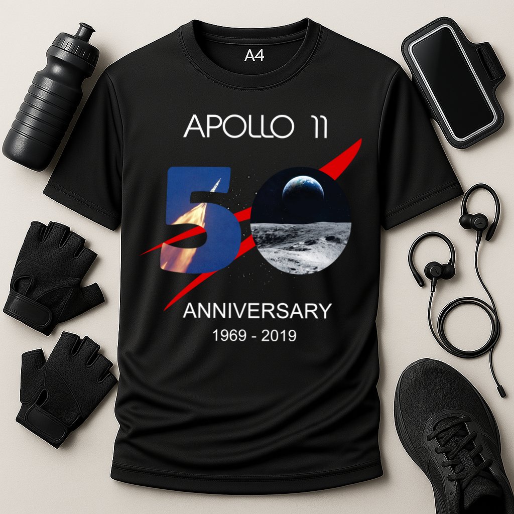 Apollo 11 50th Anniversary Moon Landing July 20 1969 Performance Shirt