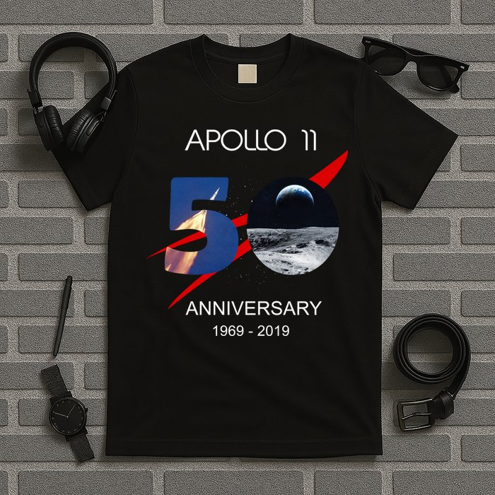 Apollo 11 50th Anniversary Moon Landing July 20 1969 T-Shirt