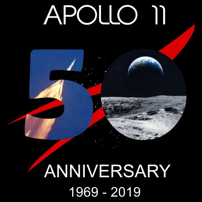 Apollo 11 50th Anniversary Moon Landing July 20 1969 T-Shirt