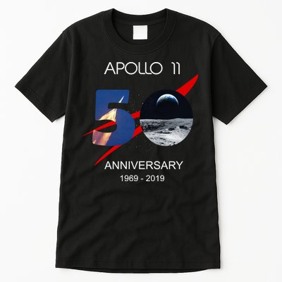 Apollo 11 50th Anniversary Moon Landing July 20 1969 Tall T-Shirt